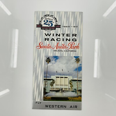 santa anita racing schedule