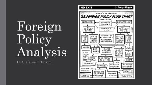 policy analysis