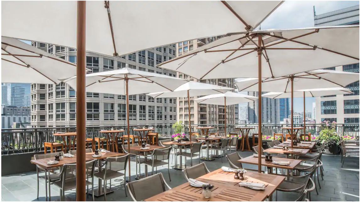 rooftop dinner chicago