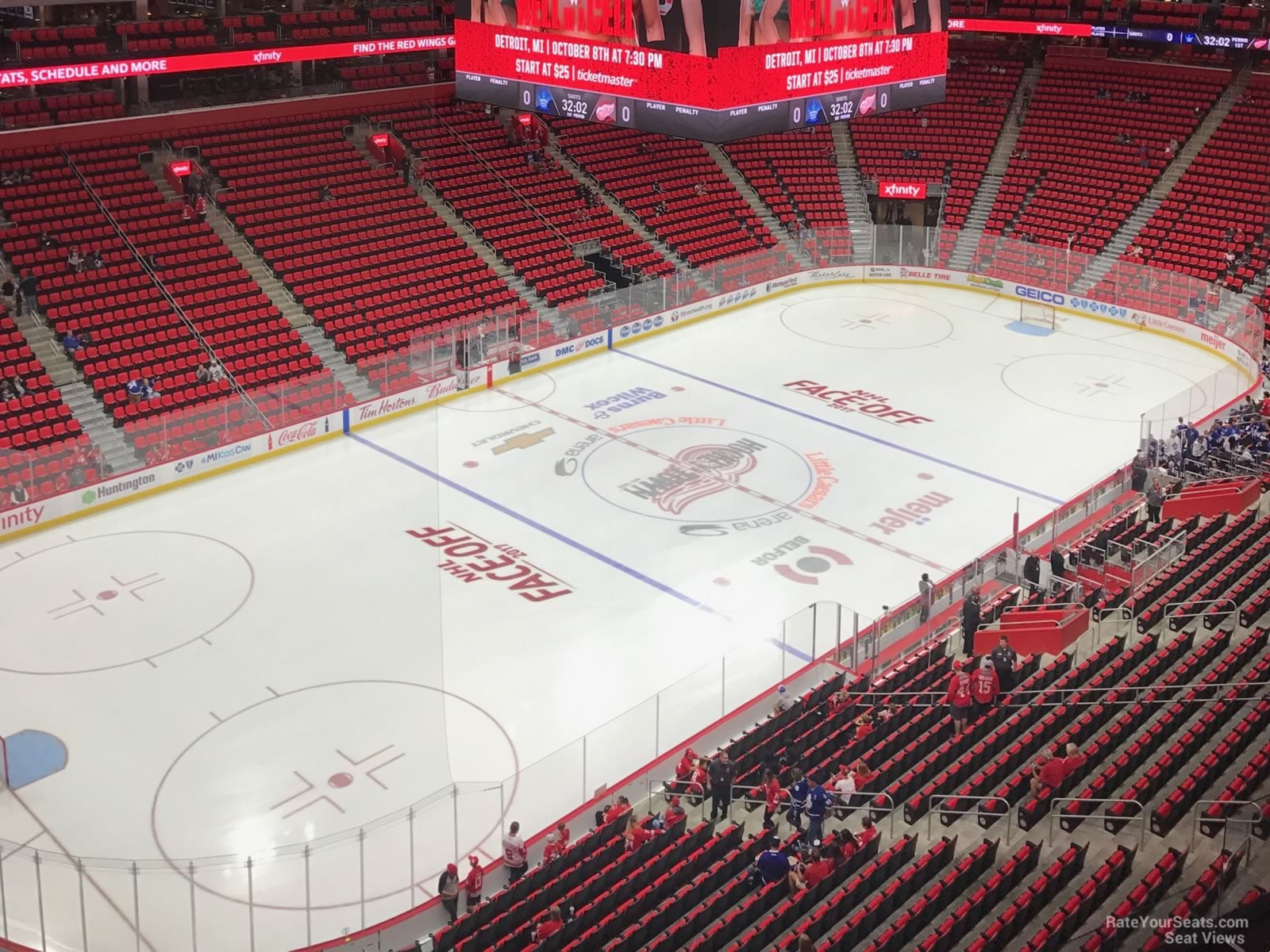 little caesars arena schedule